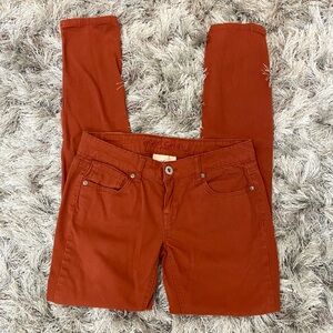 Red Camel Women's Rust Skinny Jeans
